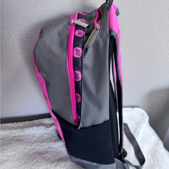 Pink and Gray Women's Backpack by Perfectly Posh~NWOT~💞🌑🖤 - Picture 3 of 14